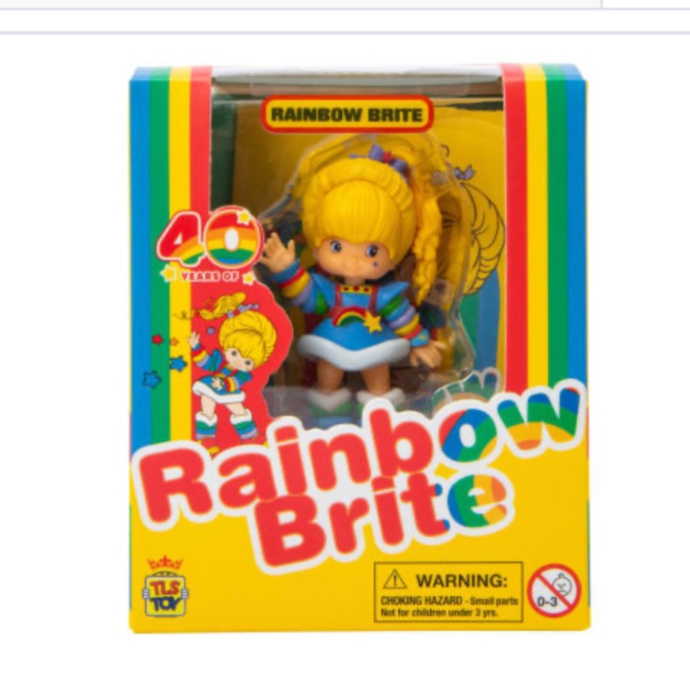 40th Anniversary Rainbow bright figure